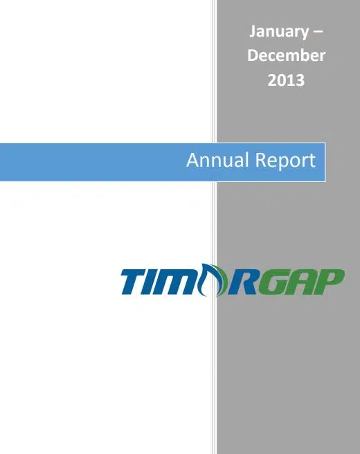 Annual Reports TIMOR GAP E.P.